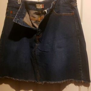 Ladies denim skirt
